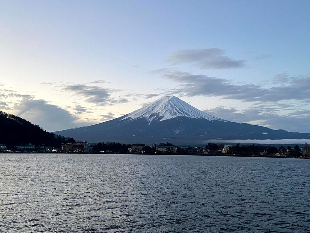 일본 새해 첫날 후지산