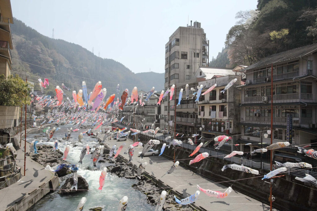 구마모토현 아소온천