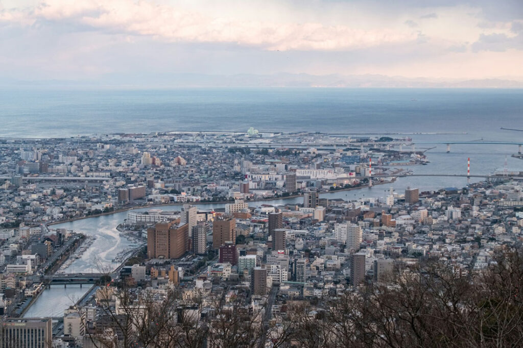 도쿠시마 시가지 풍경