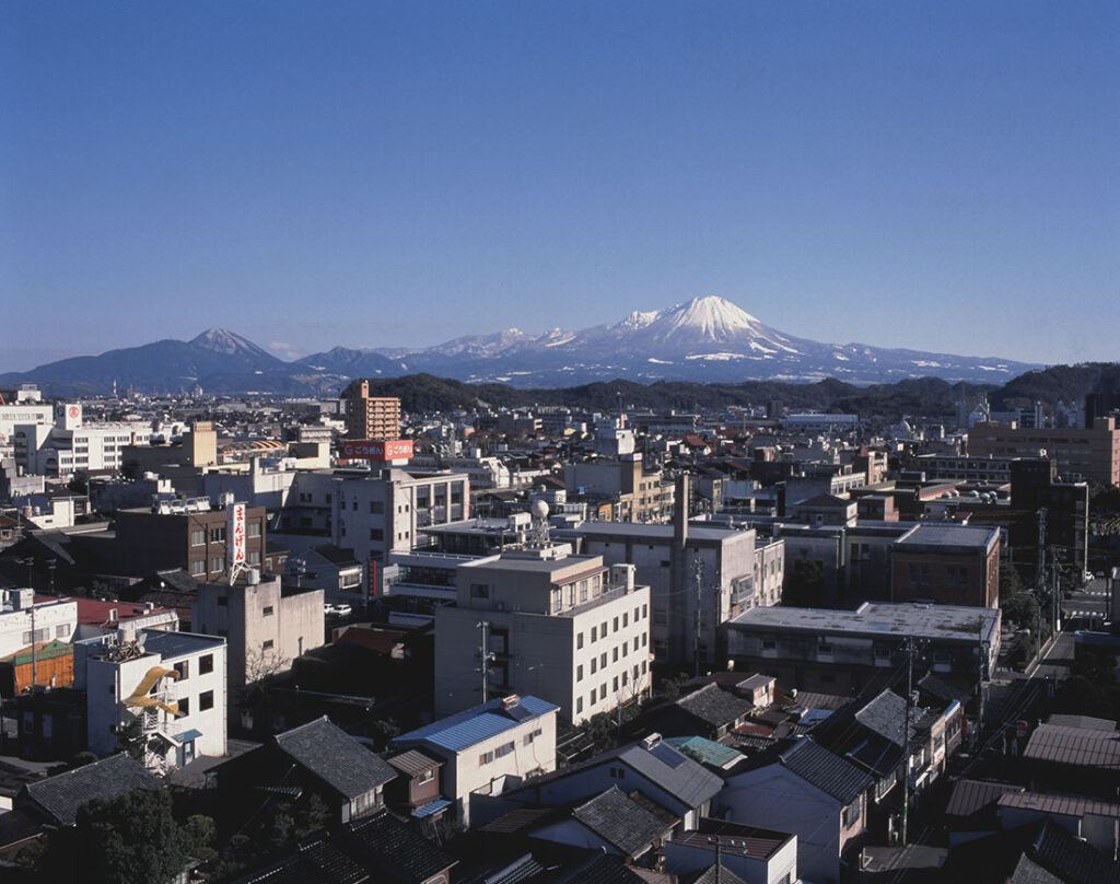 돗토리현 시내 풍경