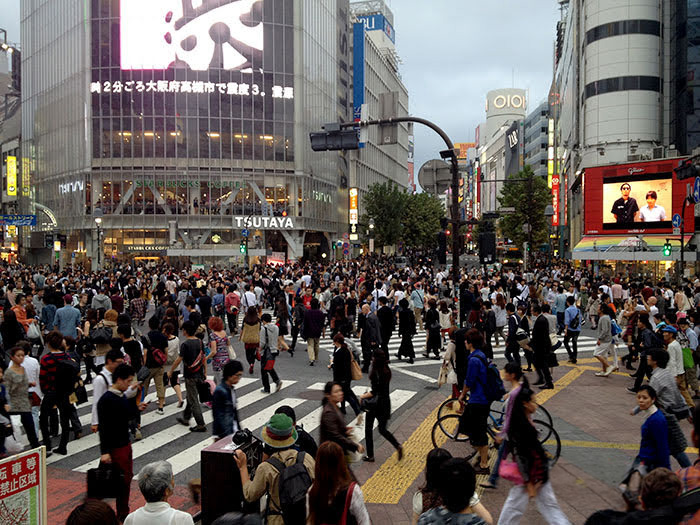 시부야 스크램블 교차로