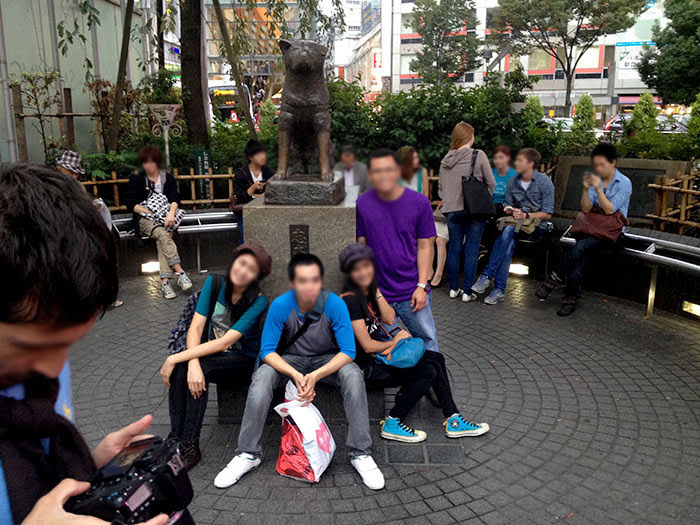 시부야역 하치코 동상