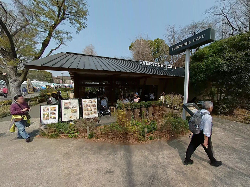 우에노공원 에브리원스카페