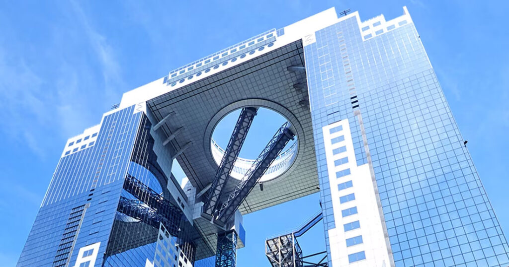 우메다 스카이 빌딩 전경