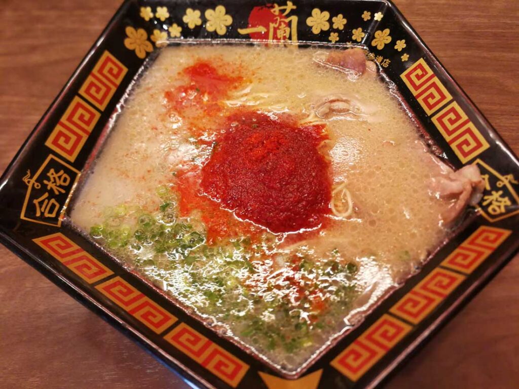 다자이후 이치란 라멘