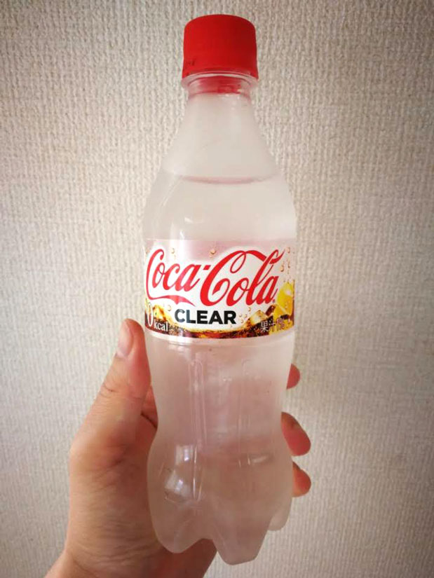 일본 여름 한정 코카콜라 클리어