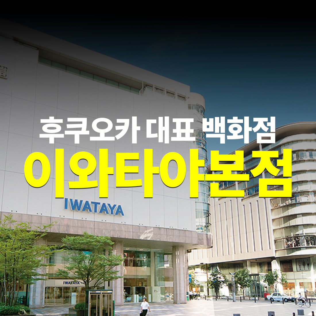 이와타야본점 후쿠오카 대표 백화점